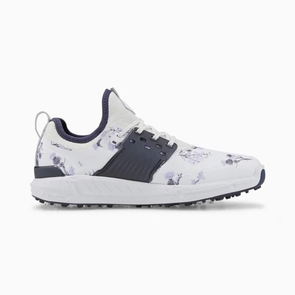 Puma Ignite Articulate Lowlands Golf Shoes Spikes Floral 377218 01 Mens Size 9.5